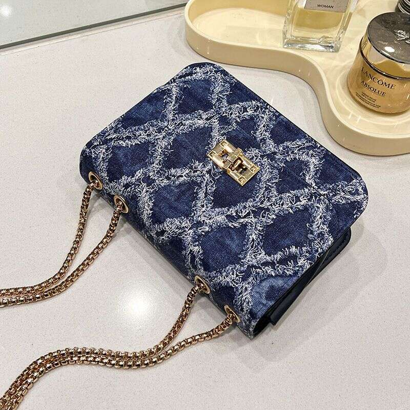 free shipping mini bag 2025 New Cowboy Style Mobile Women Summer Mini Luxury Chain Small Bag Single Shoulder Crossbody Bag for Women