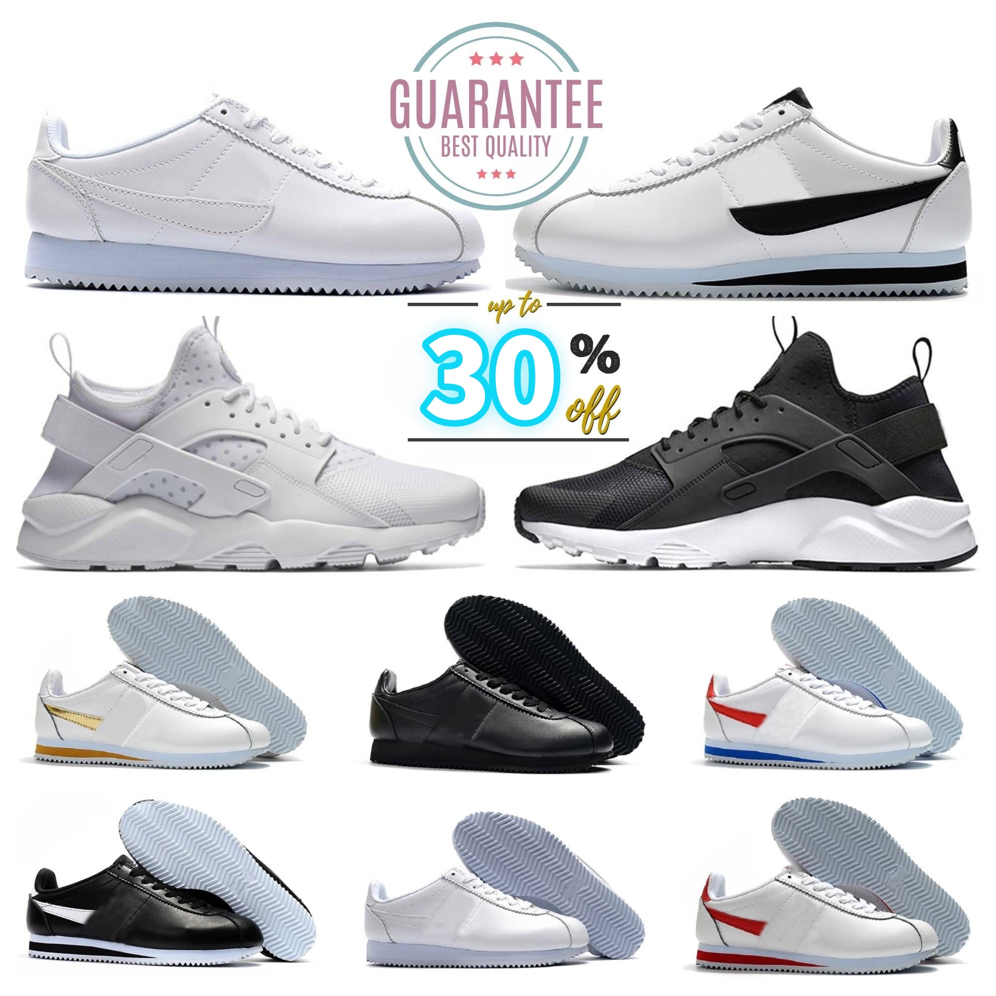 2025 New Designer Shoes White Varsity Red Casual Shoe Classic Basic Black Blue Lightweight Run Chaussures Cortezs NYLON RM Outdoor sneakers huaraches Trainers