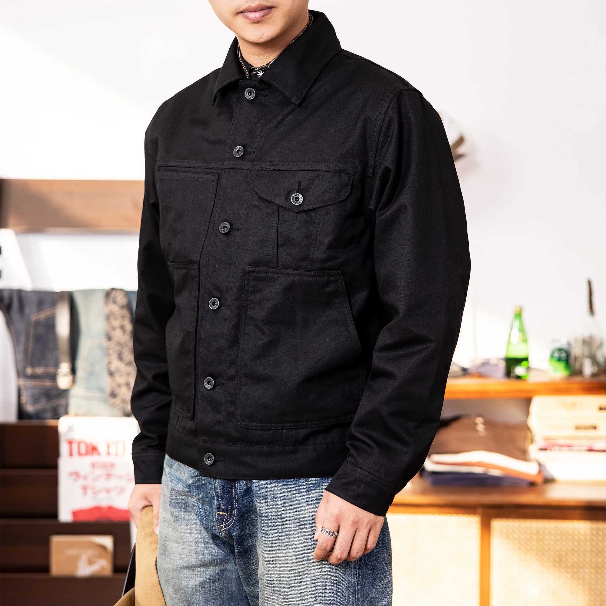 FS-0005 Red Tornado US Size Good Quality Cotton Canvas Wax Water Proof Jacket W250524