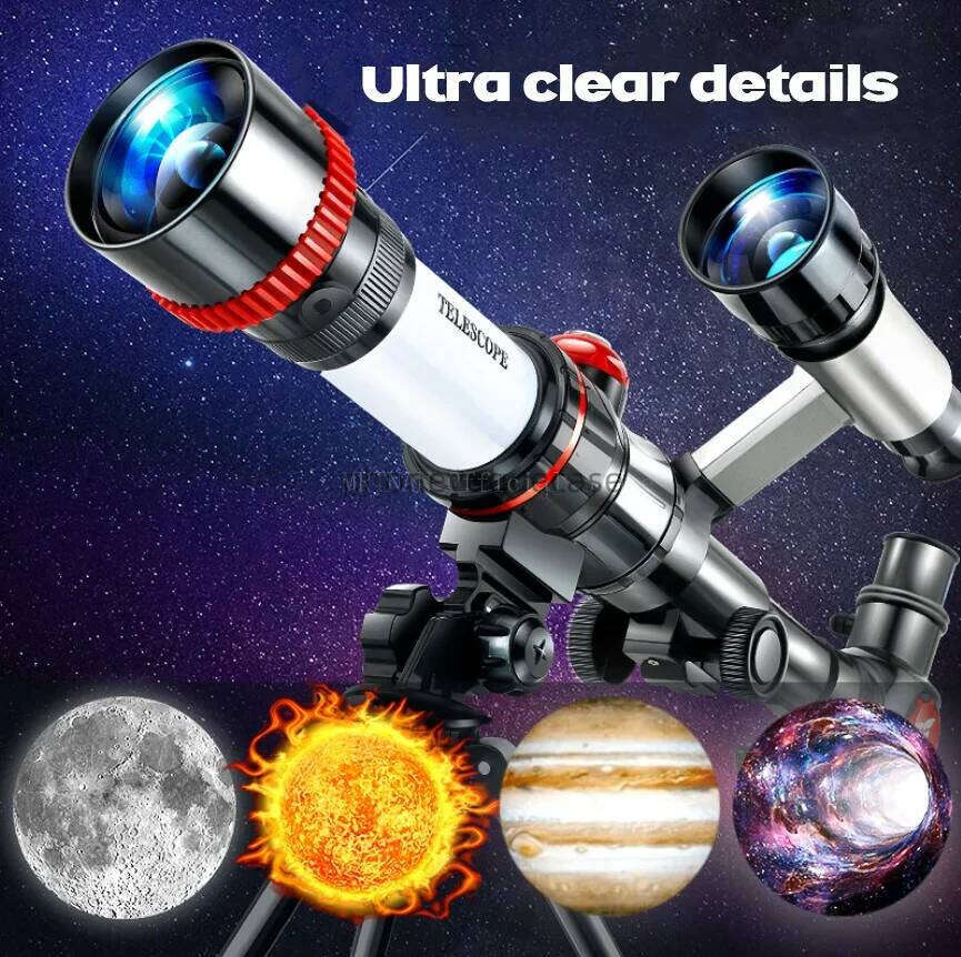 Professional Astronomical Telescope Powerful Monocular Portable HD Moon Space Planet Observation Gifts For Children