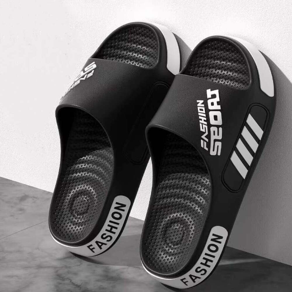 EVA Slippers Men's Plus Size Trendy Student Cool Slippers Outdoor Designer Sandals Anti Slip Slippers Men's Slippers Summer New Casual Cool 