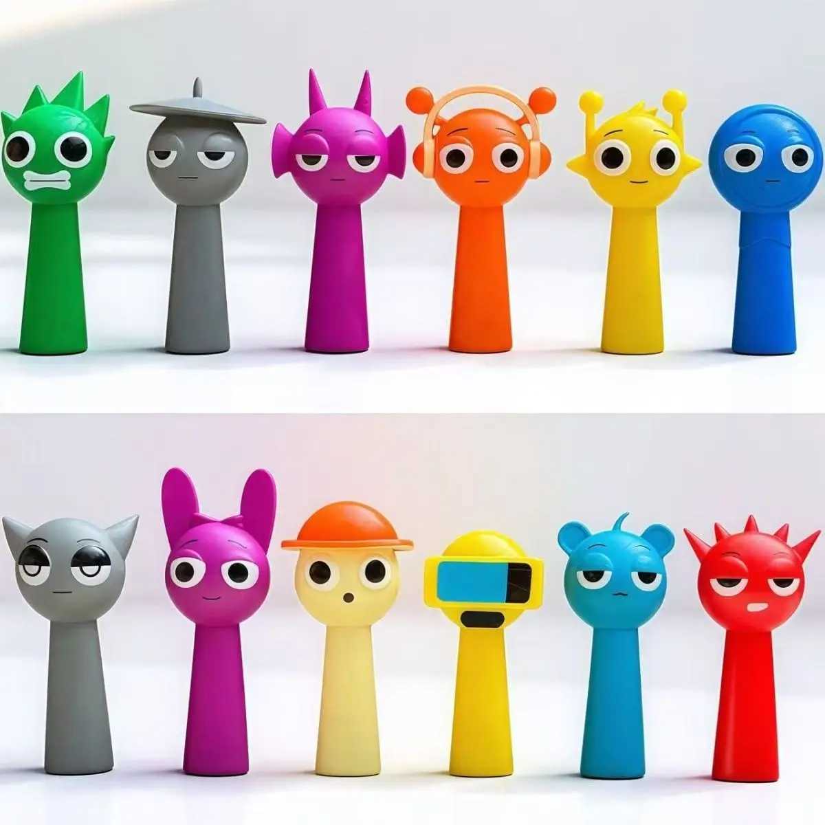 24pcs Sprunki Action Figures Sprunkies Game Sprunky Toy Whole Set Suitable for Giving Game Fans Birthday Gifts Brinquedos Gift Z250524