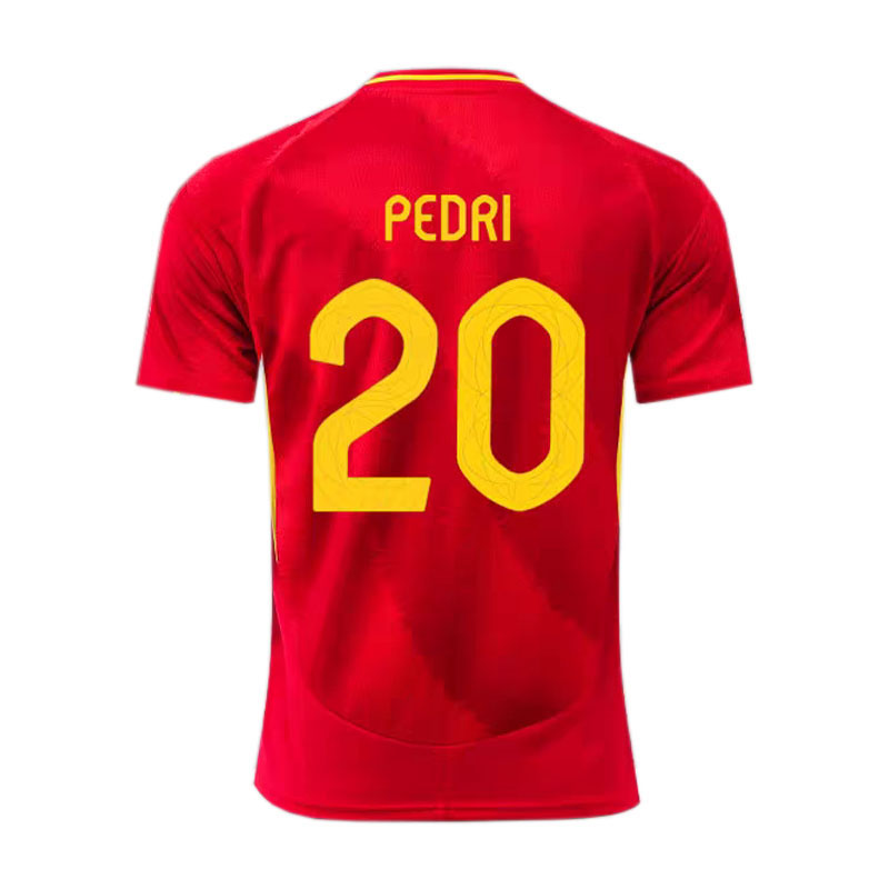 2025 Spain soccer jerseys men kids kits PEDRI Espana MORATA FERRAN GAVI LAMINE YAMAL MLLORENTE CARVAL OLMO 24 25 26 football shirts fans Player