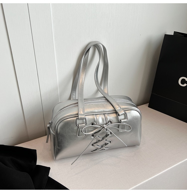 New Fashion Bow Women's Handbag trend Style Solid Color Shoulder Bag Designer Daily Commuter Women's Crossbody Bag Shoulder Bag