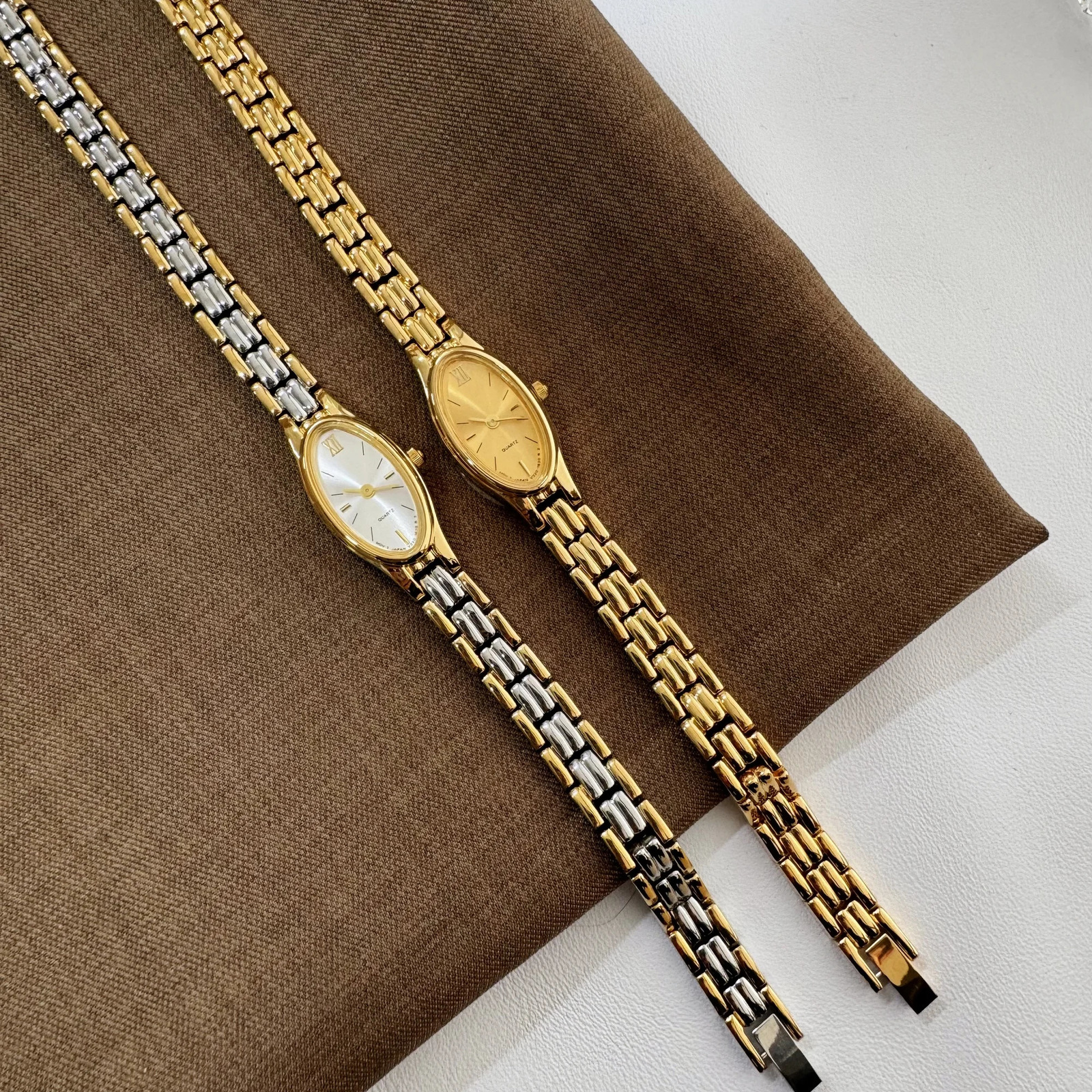 vintage style waterproof artistic quartz light womens watch steel 250521