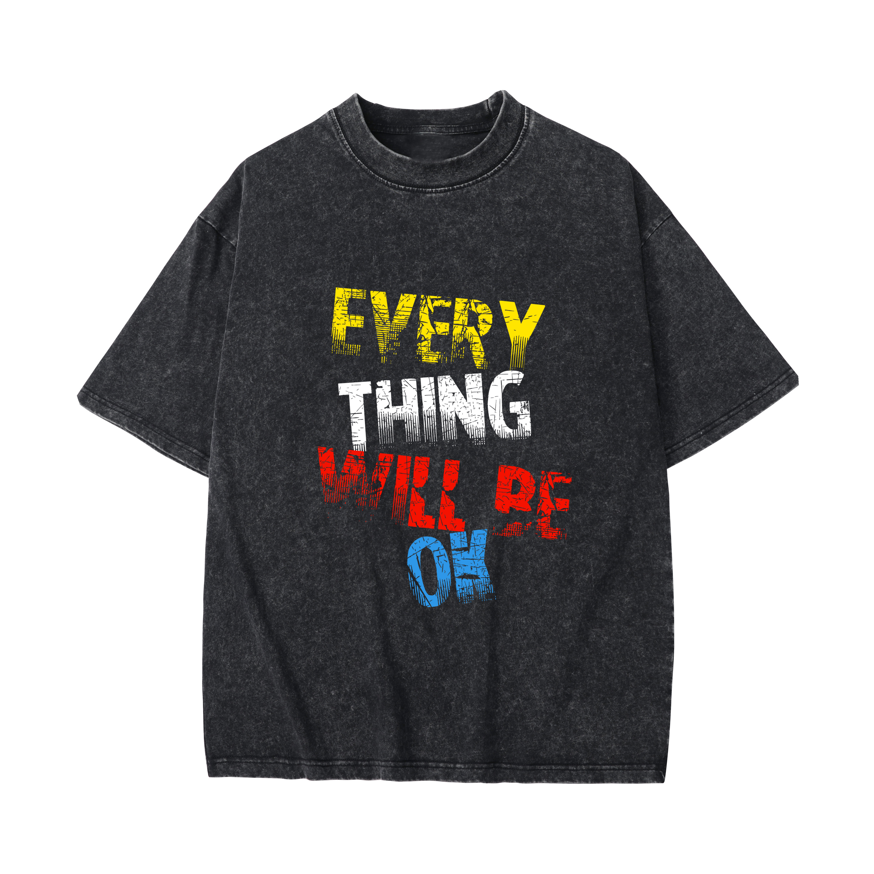 T-shirt men's top designer cotton T-shirt LUCKLY short sleeved clothing high-quality fashionable T-shirt