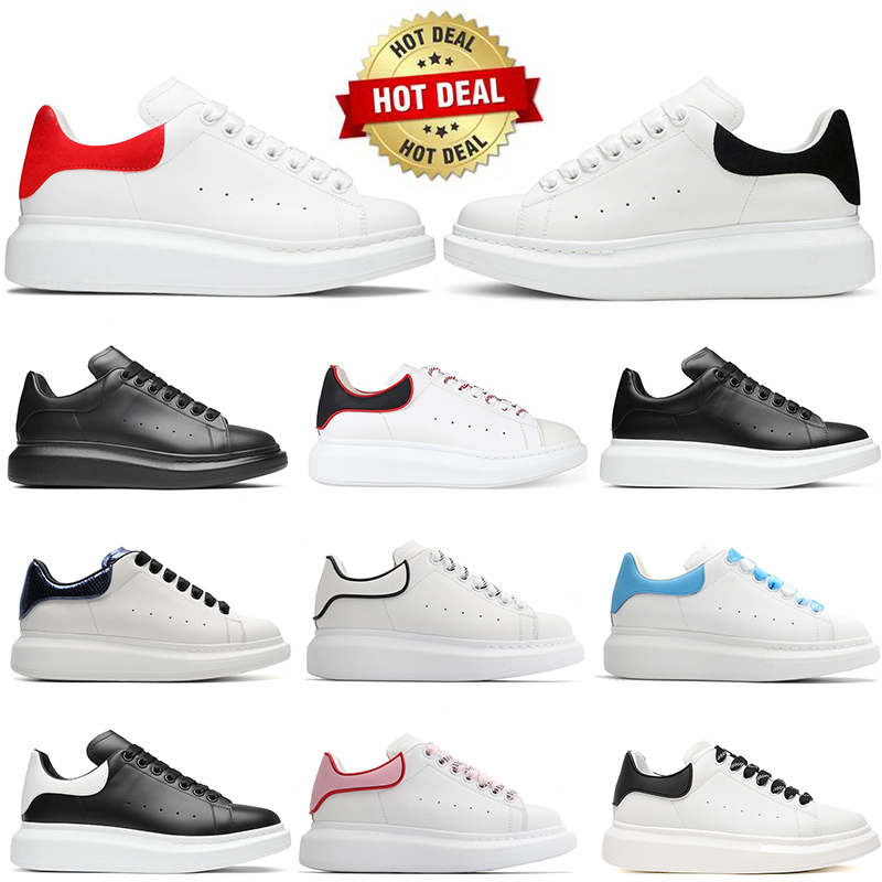 Alexander mcqueens sneakers men women baskets flats mcqueen mqueen espadrille espadrilles oversized sneakers platform shoes [code ：L]