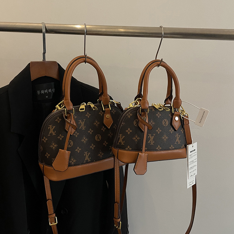 Fashionable female spring new fashion shoulder temperament all kinds of cross-body bag shell package tide 2025s hot