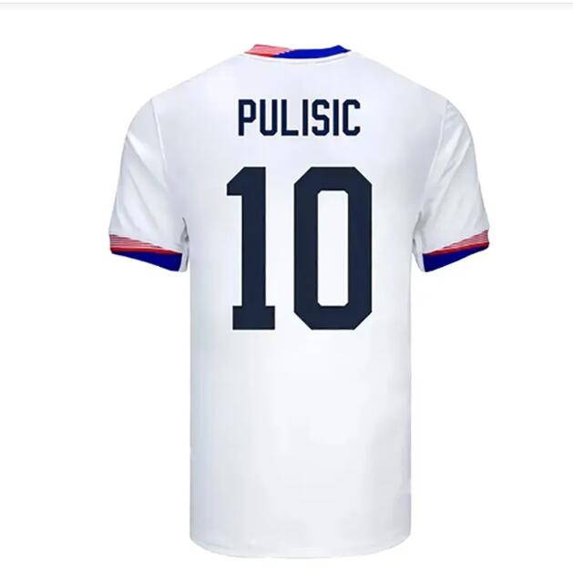 2026World Cup USA Soccer Jersey S-4XL PULISIC MCKENNIE LUNA ADAMS WEAH USMNT Football Shirt Men Kids Player Kit
