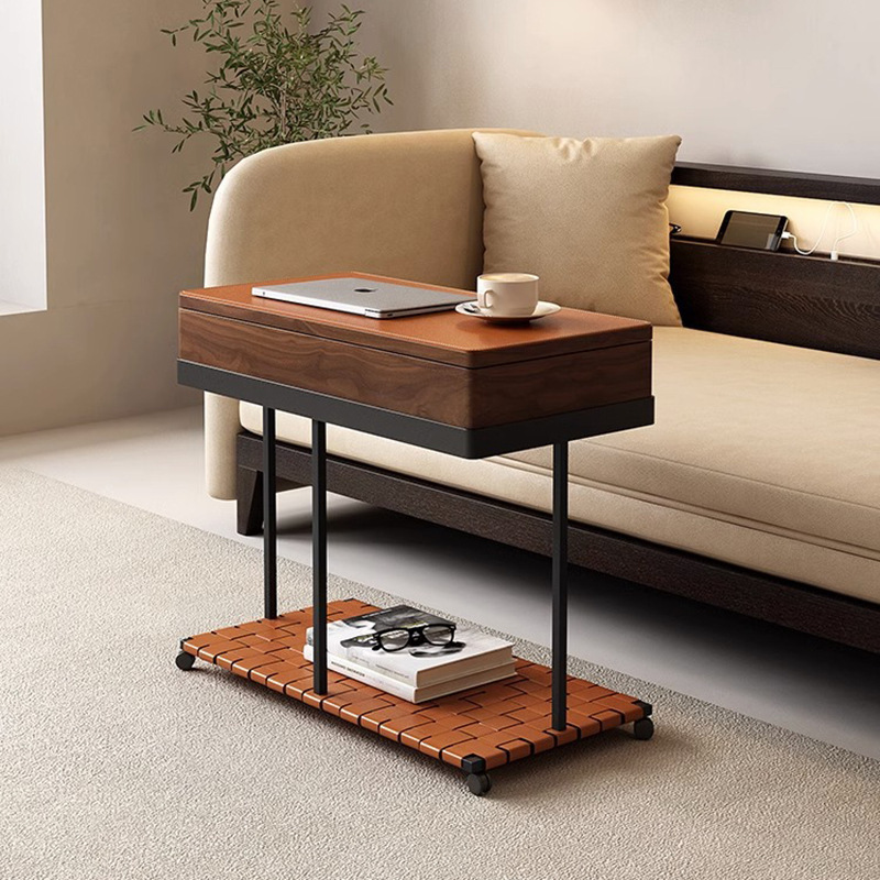 B5252 Movable corner table modern internet celebrity movable simple tea table set small apartment