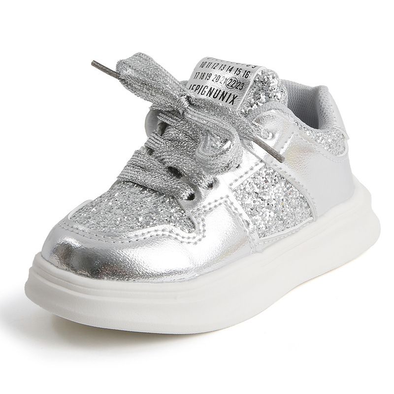 Kids Shoes Spring Autumn Toddler Girls Running Sport Sneakers Baby Children Boys Shoes Littlesprouts Casual Flats Glitter Soft Sole Size 21 - 30