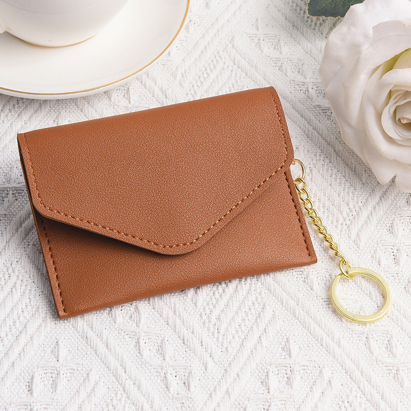 2025 Fashion new mini ultra thin women s public transportation keychain driver s license exchange bank card holder bag designer men s keychain bag