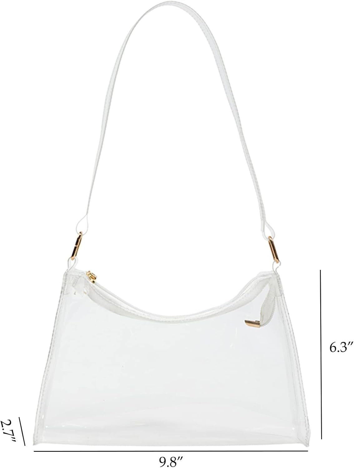 Clear for Stadium Events Women's Handbags Small Purse shoulder bag Crossbody Bag