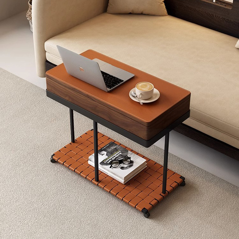 B5252 Movable corner table modern internet celebrity movable simple tea table set small apartment