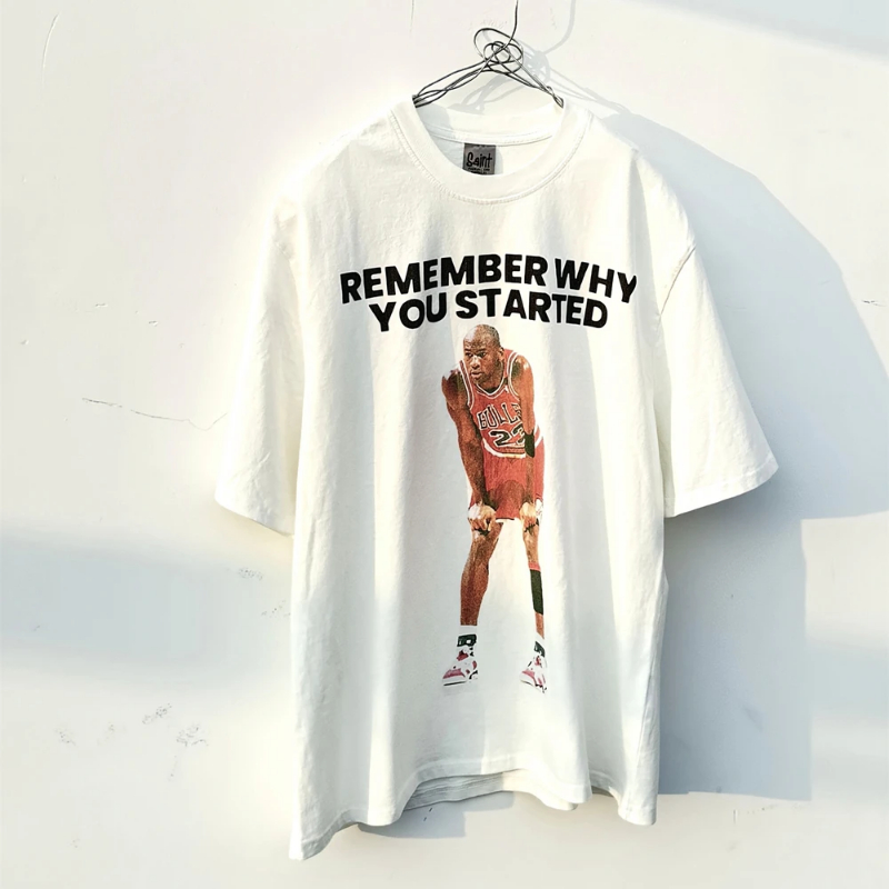 Vintage Graphics Print Men Clothing Tops Tee Oversize Casual Short Sleeve Fashion HipHop Men T Shirt