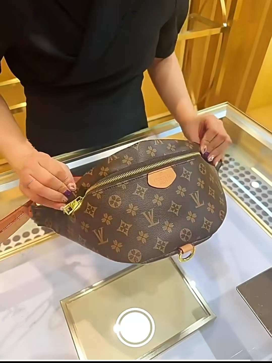 High quality designer luxury waist bag cross shaped latest handbag fashion luxury chest bag hip bag