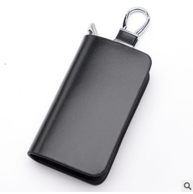 fashion Fashion cowhide leather bag men s and women s improved zipper universal remote control intelligent key car protection cover designer fashion m