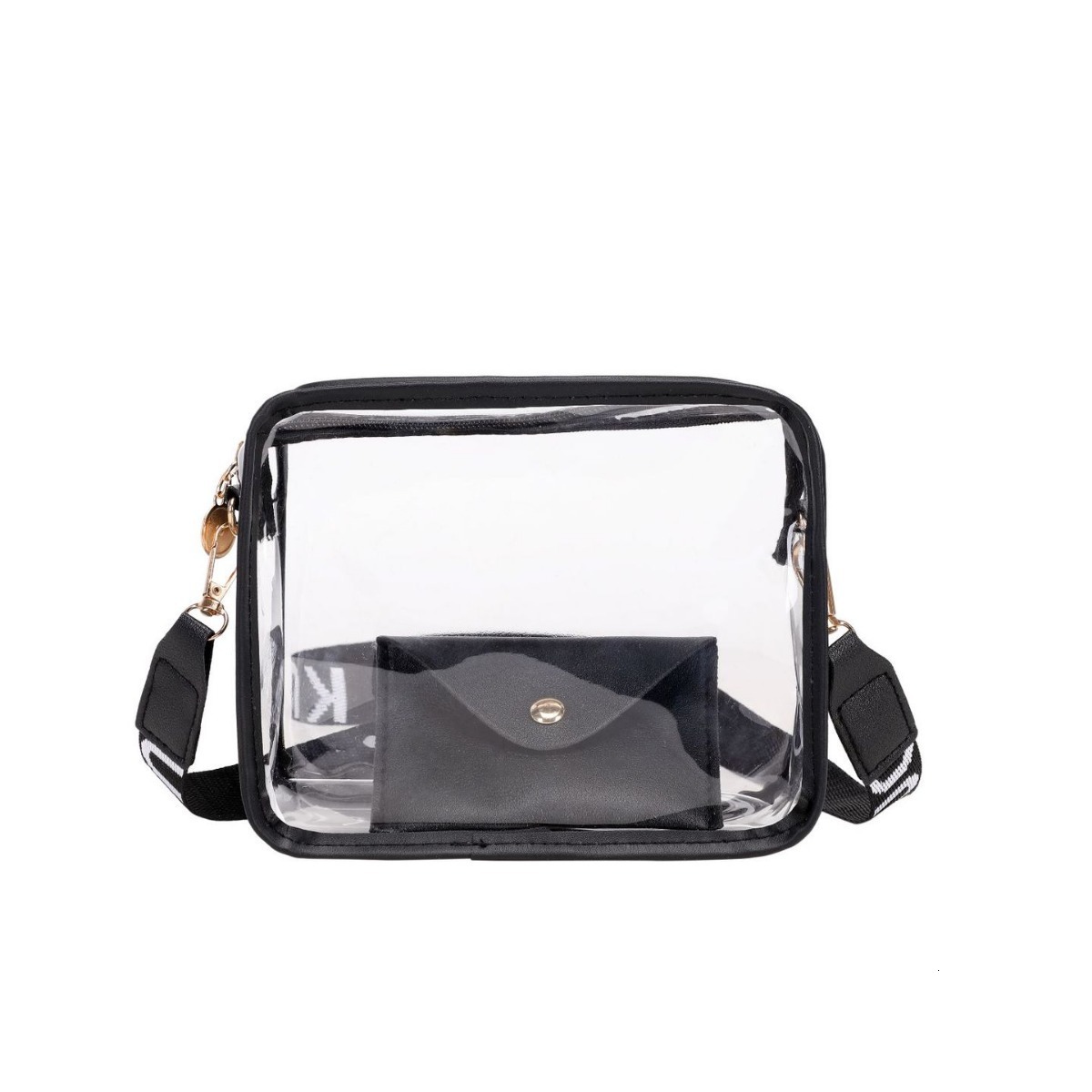 2025 New Outdoor Style Luxury Free Delivery Designer Bag Korean Transparent Jelly Trendy Women's Fashion Crossbody Bag