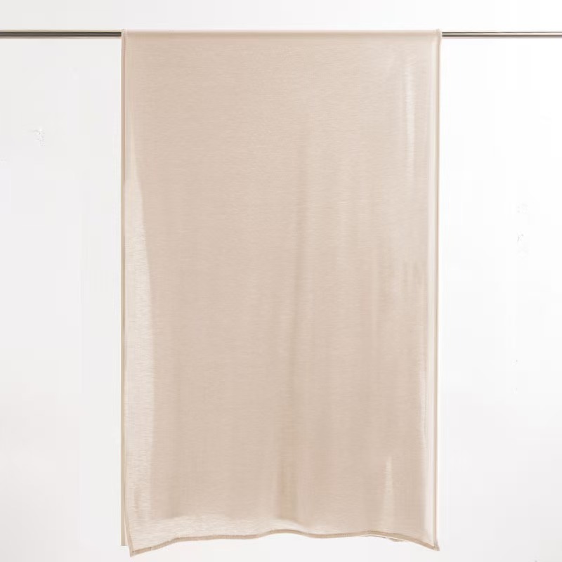 T801 cotton modal pure cotton solid color single color scarf Muslim women's long scarf breathable and non-pilling