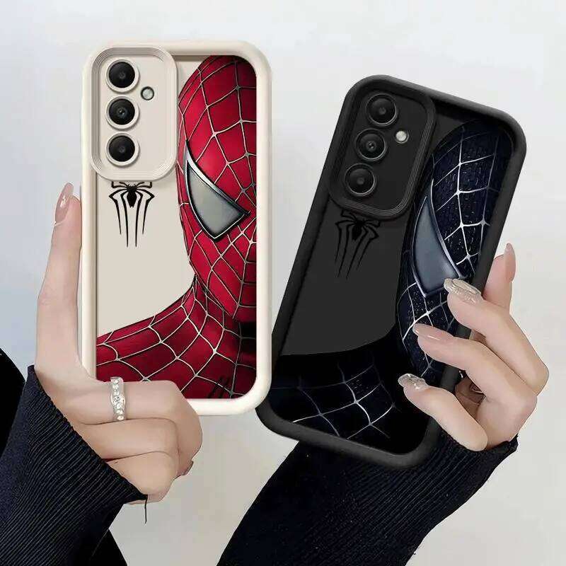 Phone Case for Samsung Galaxy A15 A25 A35 A55 A51 A71 A72 A73 A52 A52s A53 A54 5G TPU Silicone Soft Sipider Man
