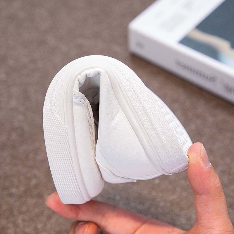 Kids Sneakers for Girls New Children Causal White School Tennis Cutefeet Fashion Boys Toddler Walking Shoes Versatile Non-slip H260207 H260305