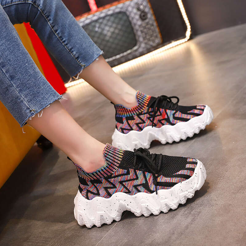 Wholesale Running Shoes Flyknit Women's Shoes 2025 New Women's Casual Women's Shoes Designer Shoes Outdoor Sports Running Shoes Large A