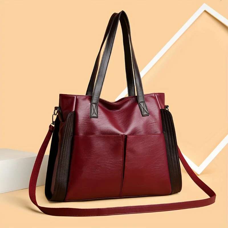 Vintage Large Capacity Tote Retro Shoulder Hobo Bag, Women's Fashion Handbag - Crossbody Bag & Purse, Perfect For Every Occ