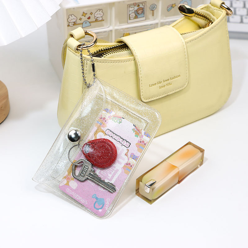 New Fashion fashion Women s Small Wallet Mini Cute Korean Key Storage Handheld Coin Card Bag Designer Fashion Men s Key Bag fashion Women s Handbag