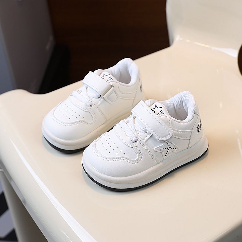 Toddler's Sneakers Fashion Design Baby Spring Autumn 0-6 Years Kids Casual Sport Shoe Cutefeet Soft Non Slip Pu Leather Skateboard Shoes Sizes US