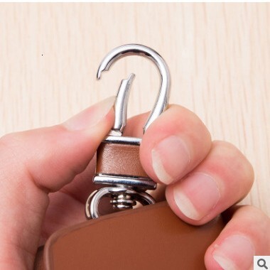 fashion Fashion cowhide leather bag men s and women s improved zipper universal remote control intelligent key car protection cover designer fashion m