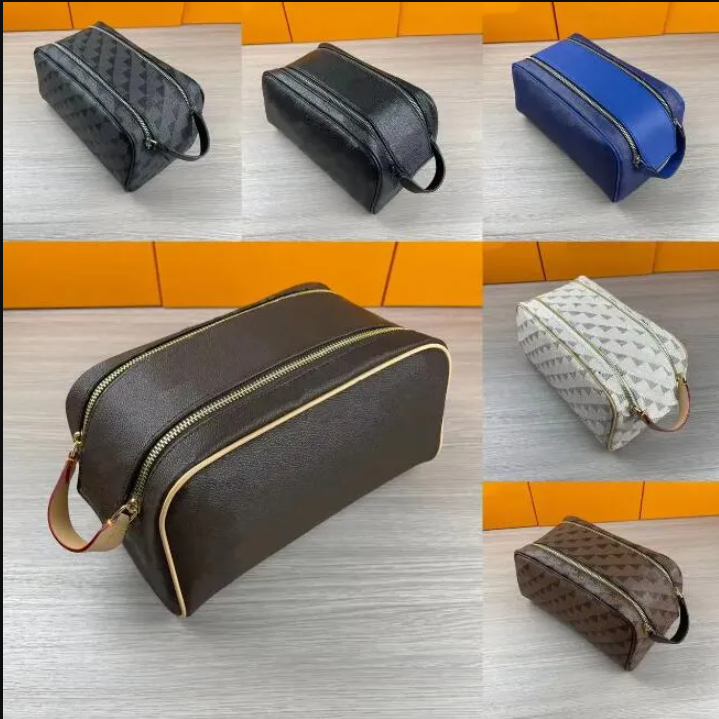 10A Designer Bag Luxury Cosmetic Female Portable Pouch With make up Shoulder Strap Brown Leather Crossbody Bags Beauty Box Purse purses wallet tote makeup handbag