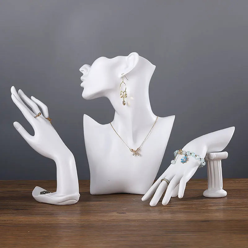 Fahsion Jewelry Display Hand Model Anklet Watch Bracelet Display Stand Sketch Decoration Art Po Ring Organizer 250520