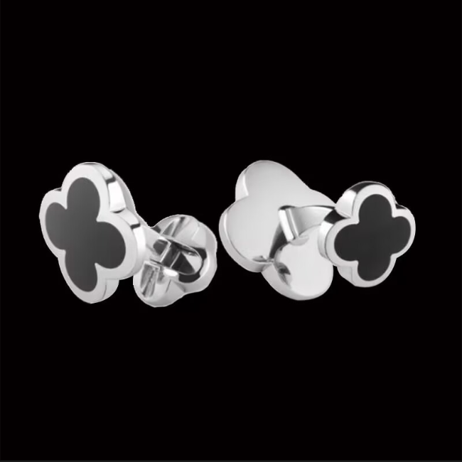 luxurious Men Cufflinks Wedding jewelry charms Gold cufflinks Montblancs cufflinks Classic Letter Logo high-end designer Cuff Links Premium Shirt Accessories