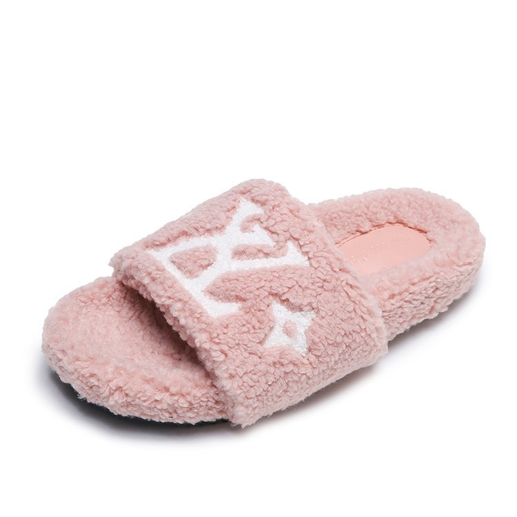 Free Shipping 2025 Autumn Winter New Letter Print Cotton Slippers Womens Indoor Outdoor Comfortable Versatile Warm Slipper Multiple Color Options Avai