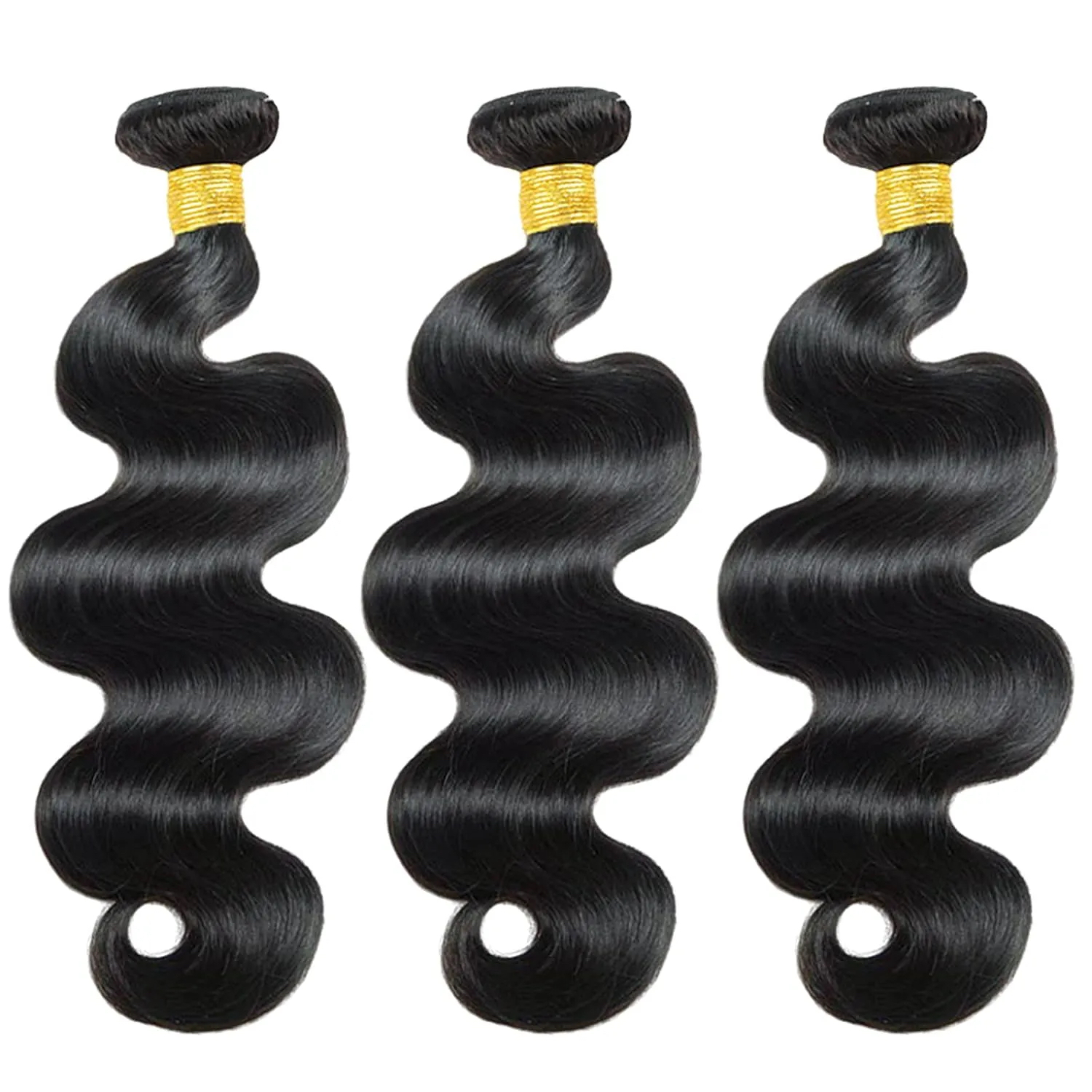 ViBESHiFT 10-26 Inch Straight Hair Body Wave Deep Wave Water Curly Virgin Human Hair Extensions Unprocessed 100% Human Hair Weave Bundles Hair piece f