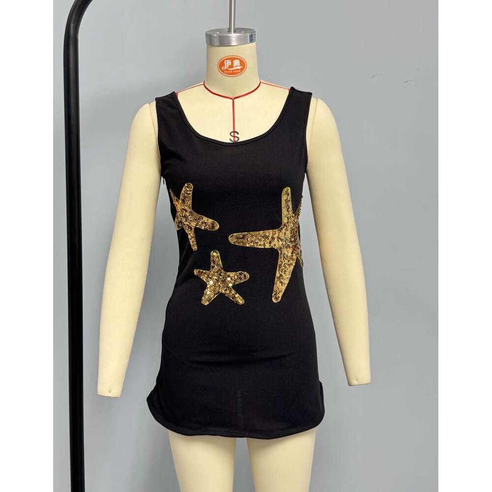 Maxi Dress Women S Summer New Fashion Sequin Embroidered Mini Dress Floral Dress