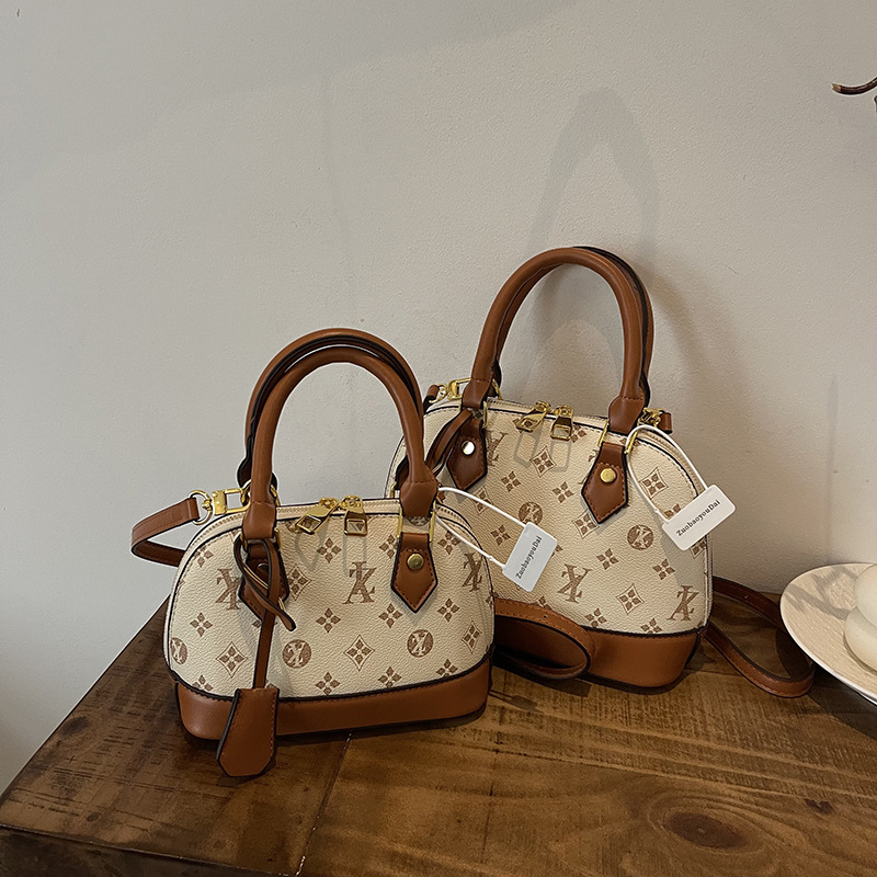 Fashionable female spring new fashion shoulder temperament all kinds of cross-body bag shell package tide 2025s hot