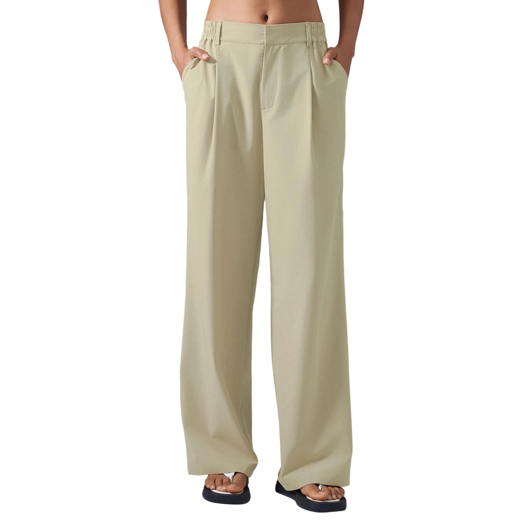 Yoga Wide Leg Pants High waist Drooping Casual Versatile Straight Sports Pants Quick-drying Breathable Fitness Pants for Women