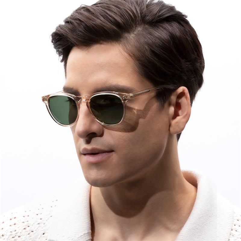 CARFIA Acetate Polarized Sunglasses for Men Trendy Retro Sun Glasses