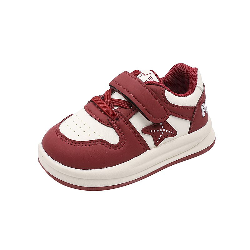 Toddler's Sneakers Fashion Design Baby Spring Autumn 0-6 Years Kids Casual Sport Shoe Cutefeet Soft Non Slip Pu Leather Skateboard Shoes Sizes US