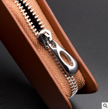fashion Fashion cowhide leather bag men s and women s improved zipper universal remote control intelligent key car protection cover designer fashion m