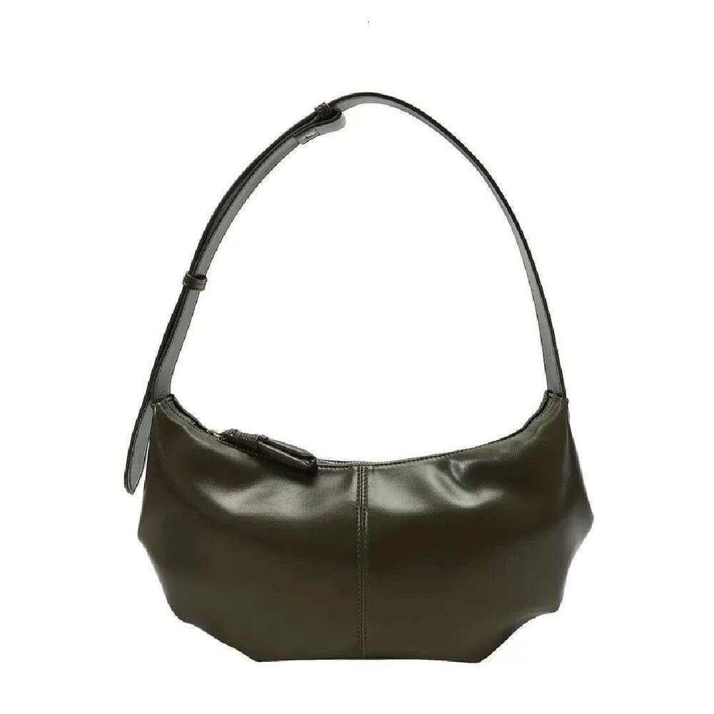 Moss Green Horn Underarm 2023 New Trend This Year Women's Shoulder Crossbody Bag