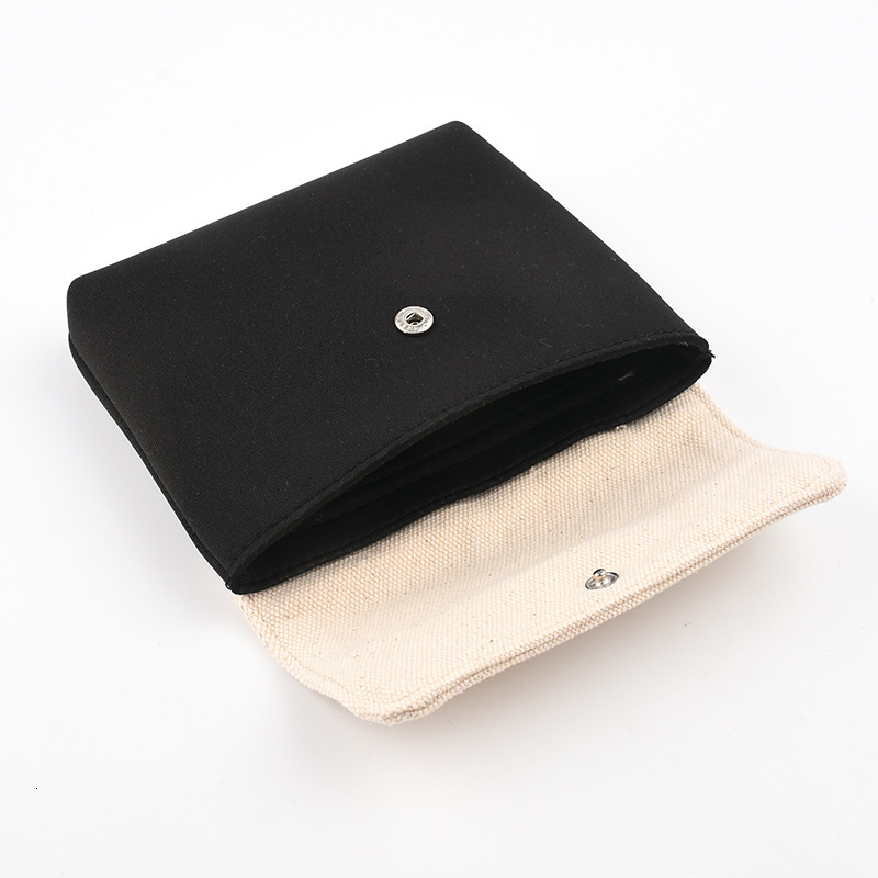 New fashion diving material small item storage hidden buckle coin wallet makeup bag fashion key bag designer women s wallet men s key bag