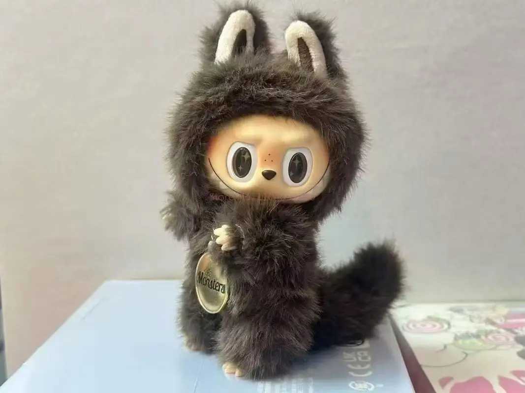 Cartoon brown green labubu baby plush little leader ZIMOMO high quality pendant blind 50% off outlet online