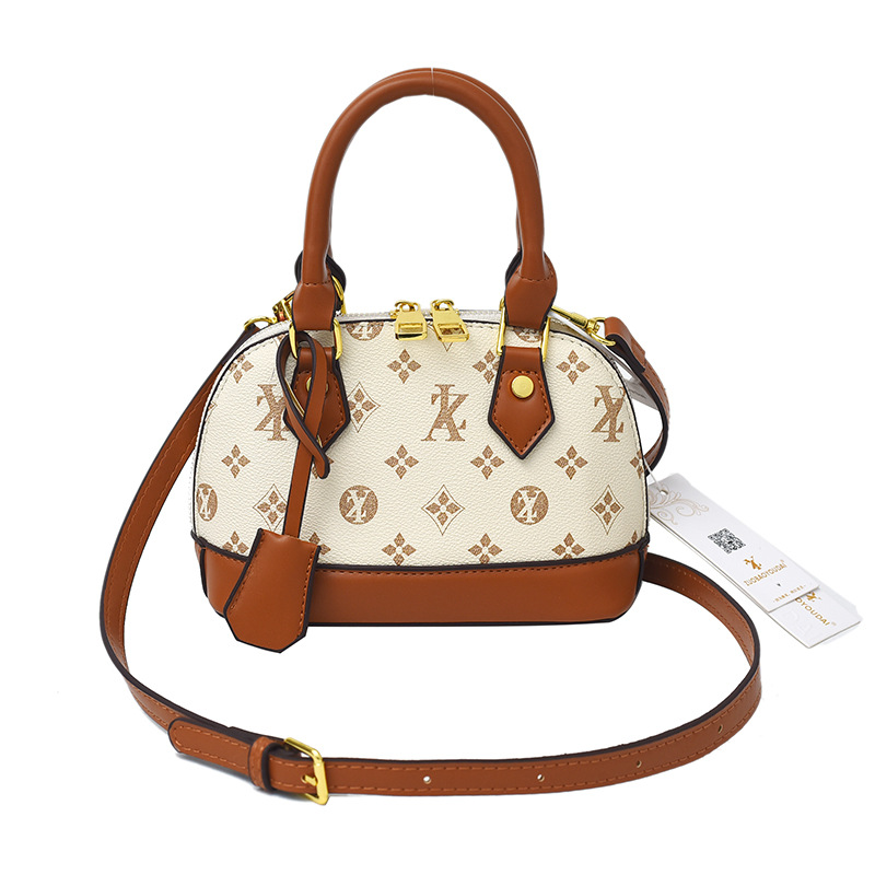 Fashionable female spring new fashion shoulder temperament all kinds of cross-body bag shell package tide 2025s hot