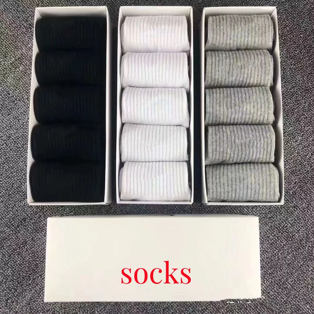 Designer mens for women jogging Basketball soccer chaussettes calze cotton Letter Breathable Stockings brand sports socks