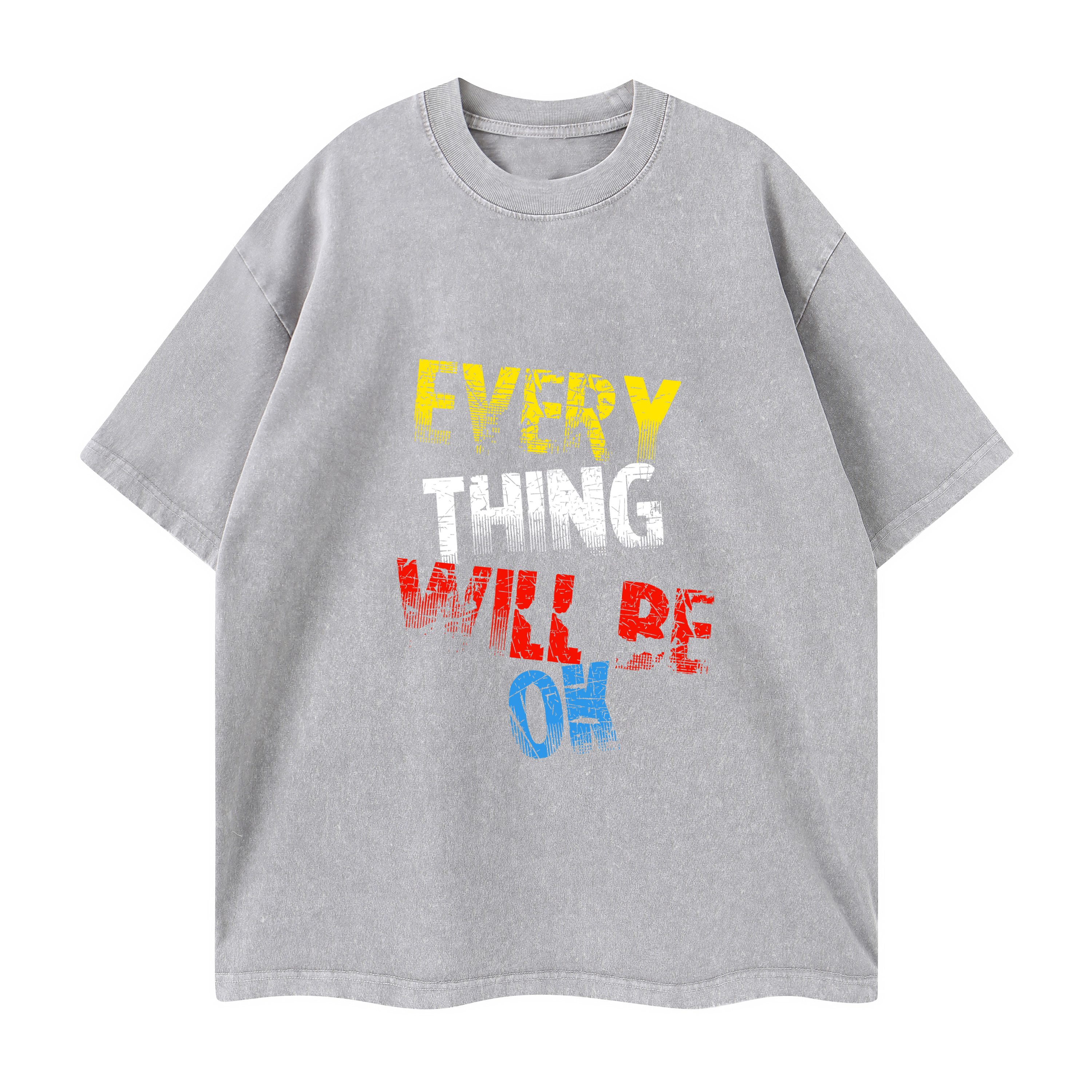 T-shirt men's top designer cotton T-shirt LUCKLY short sleeved clothing high-quality fashionable T-shirt