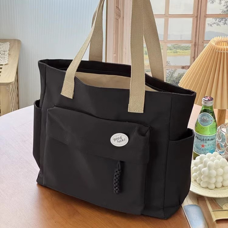 Commuting nylon handbag suitable for casual and simple handbags women s commuting fashion shoulder fashion bags designer fashion crossbody bags