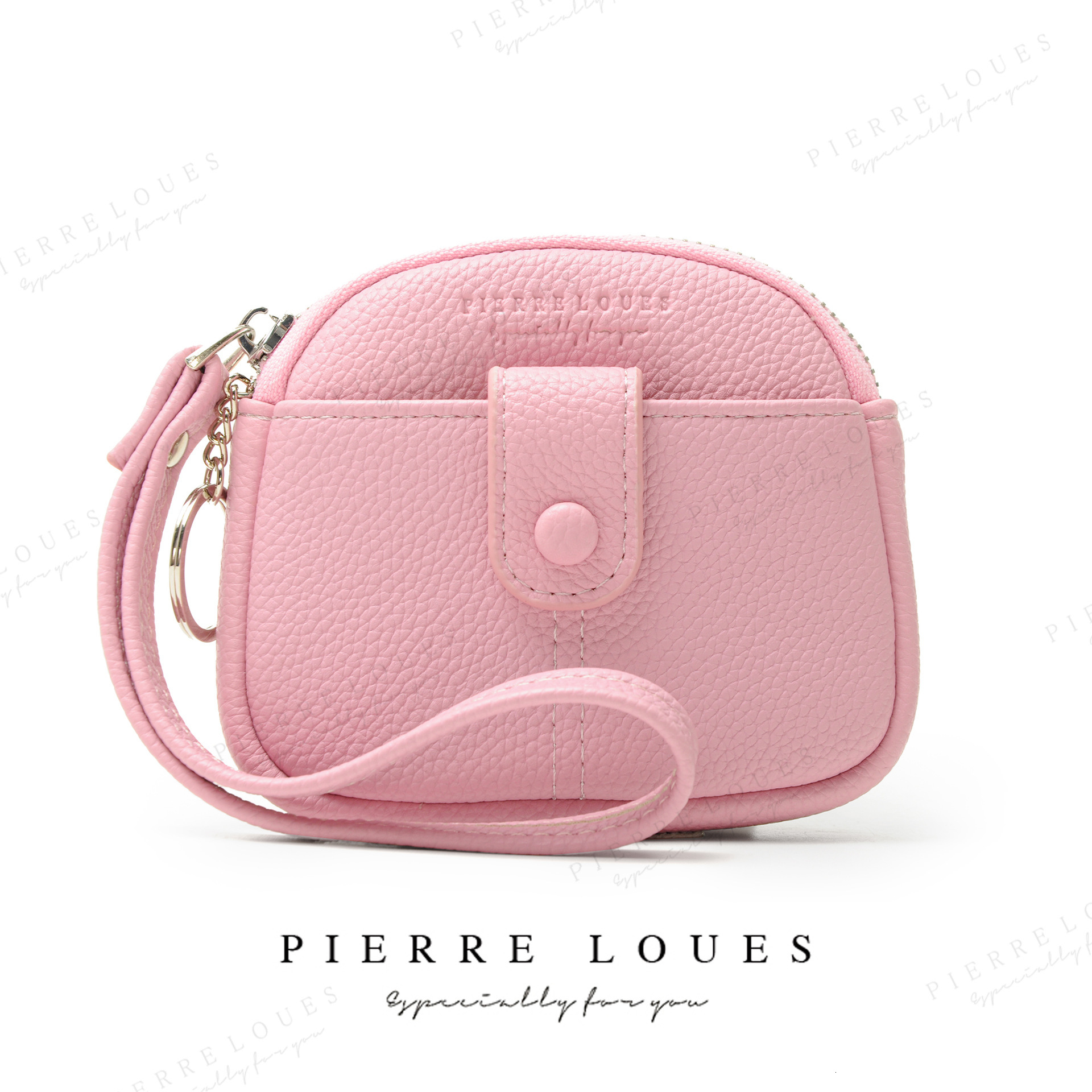 New Solid Color Multi Card Keychain fashion Coin Exchange Bag Large Capacity Zero Wallet Women s Keybag Designer Fashion Men fashion s Keybag