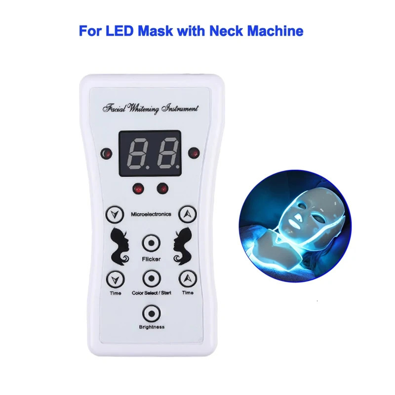 Remote Control of LED Mask Face Beauty Machine Accessory Remote Control For 7Colors Light Pon LED Facial Mask Accessories 250522